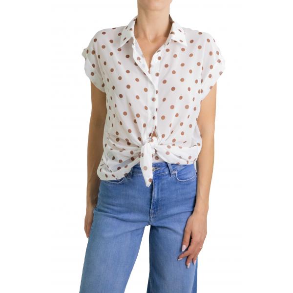 Camicia con pois